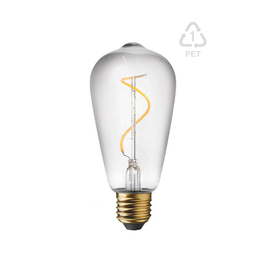 Bulb PET ST64 clear