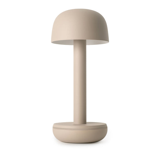 Two beige