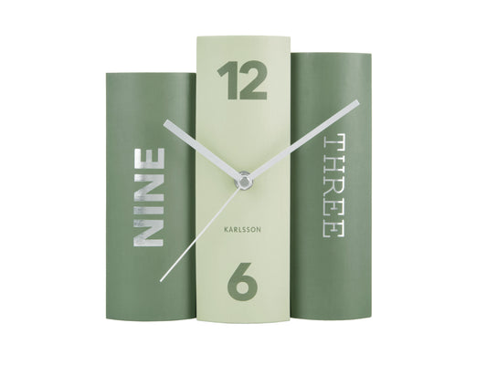 Table clock book