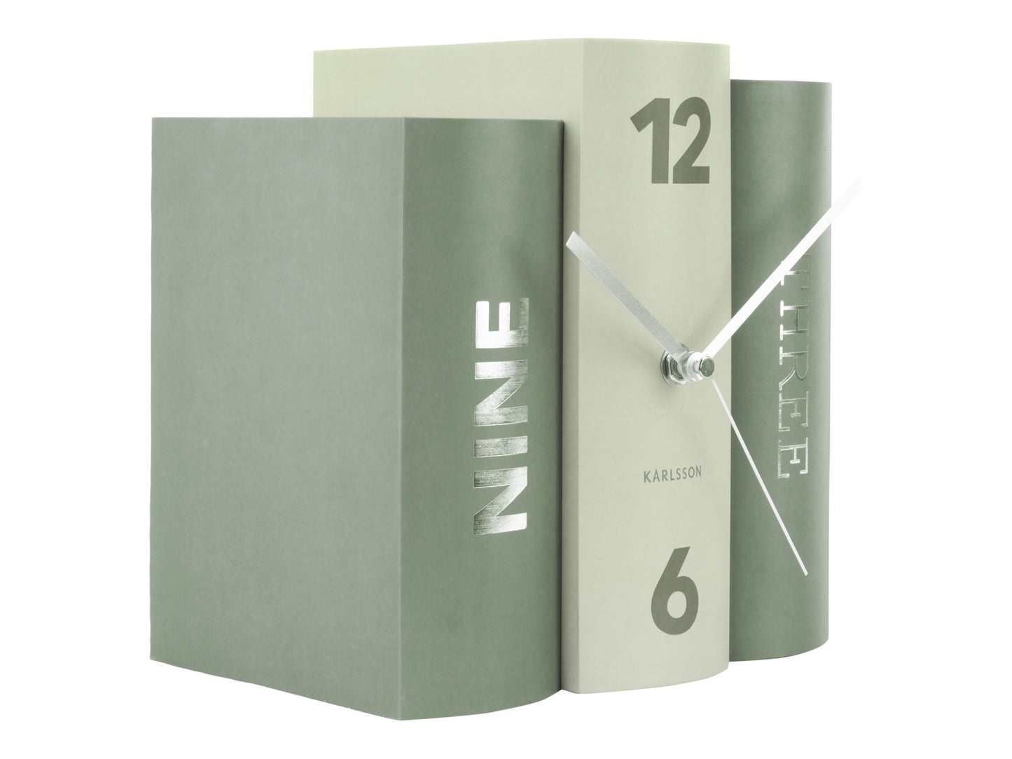 Table clock book