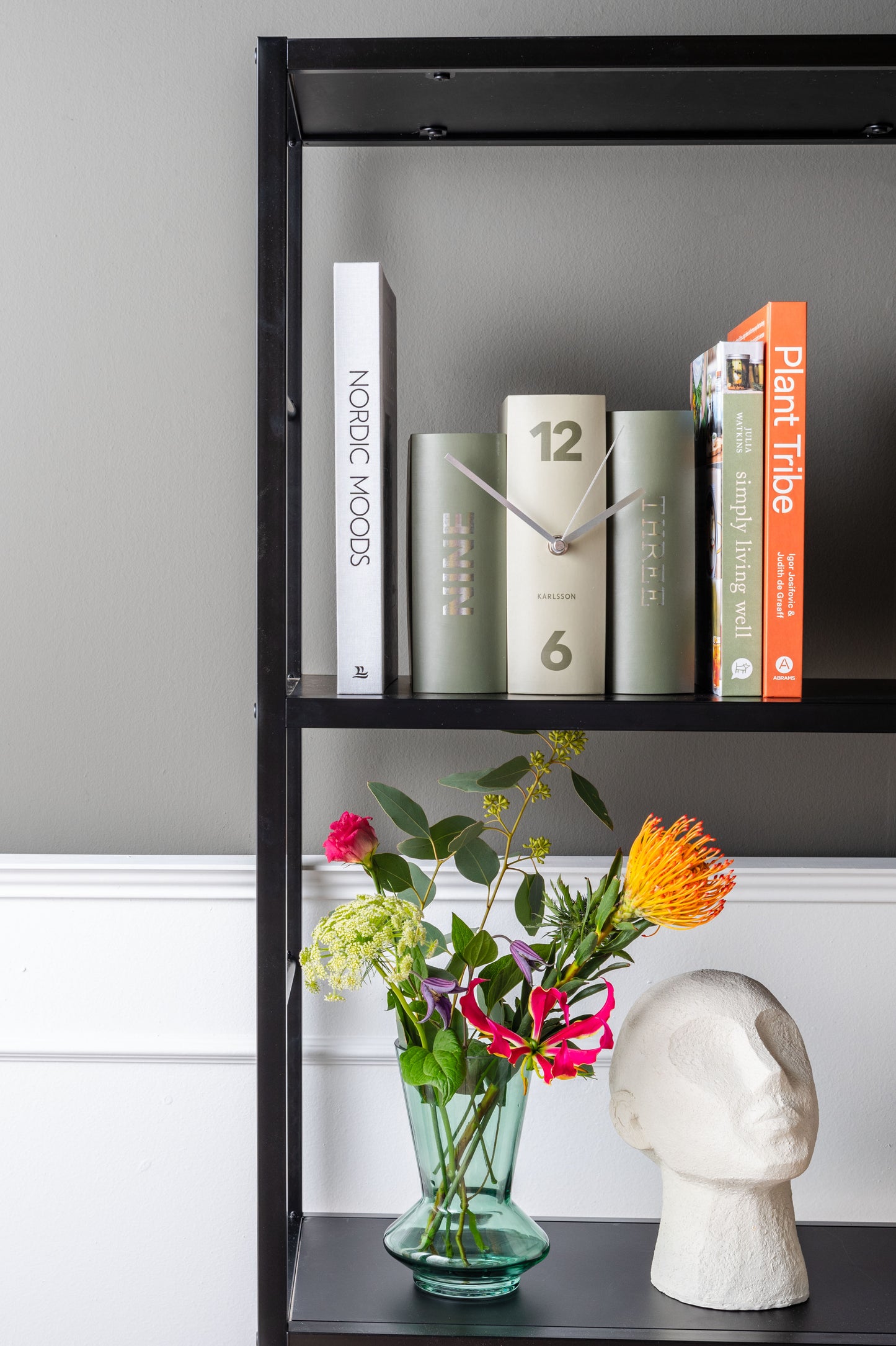 Table clock book