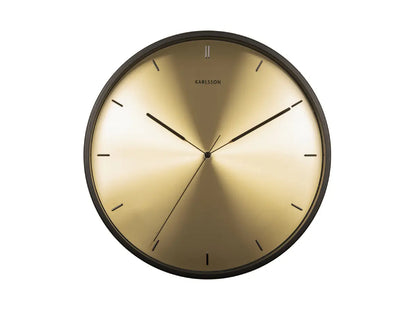 Finesse wall clock gold