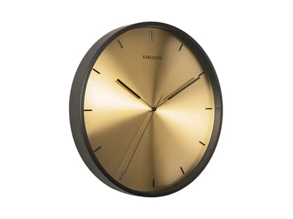 Finesse wall clock gold