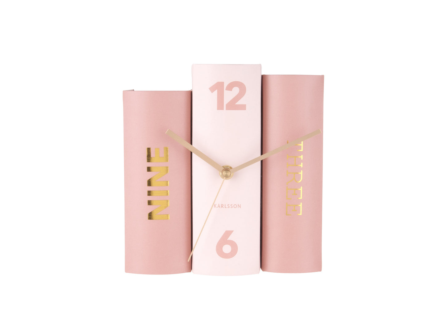 Table clock book