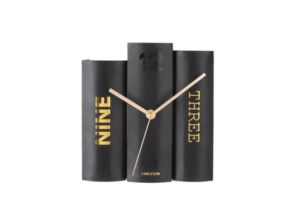 Table clock book