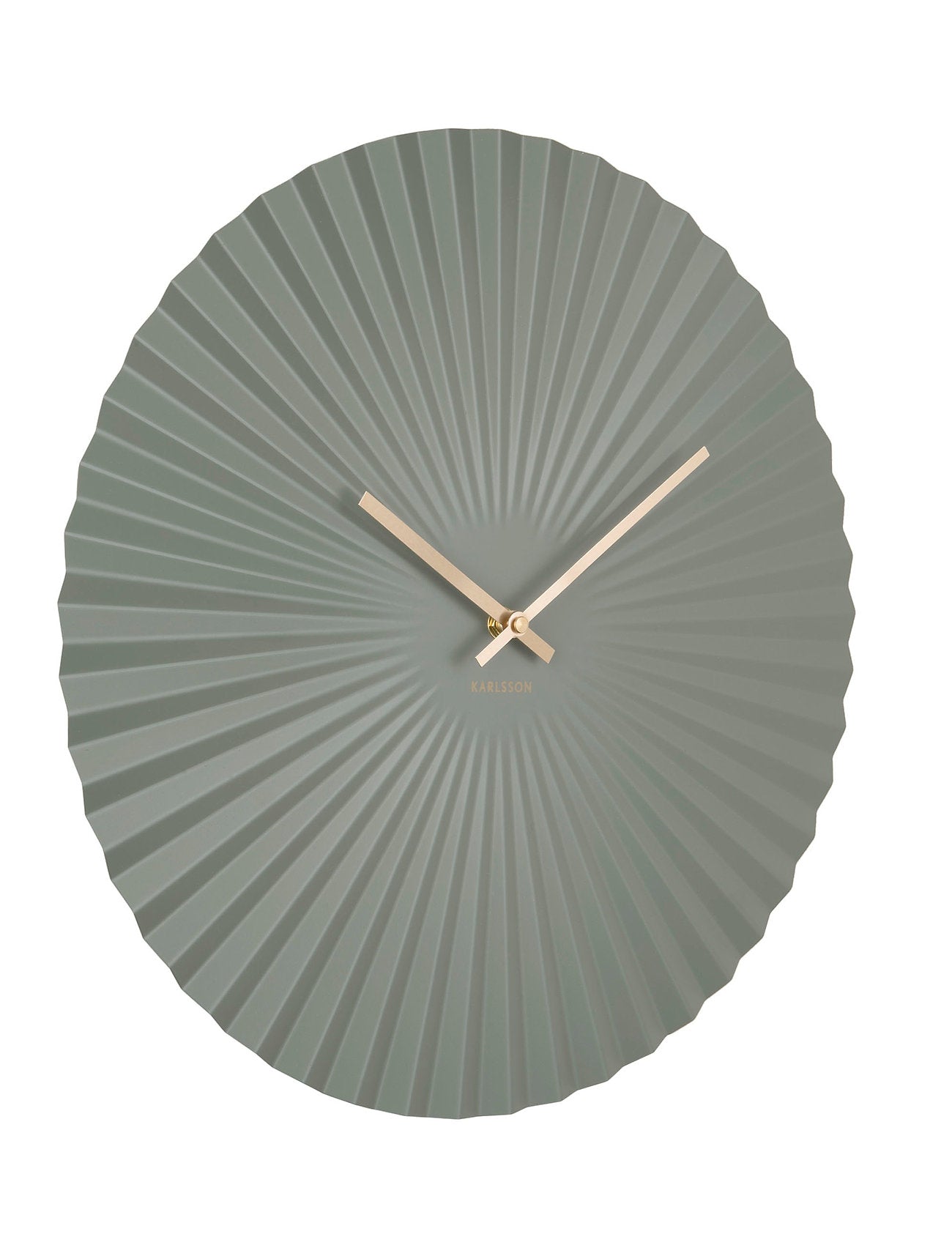 Sensu wall clock jungle green